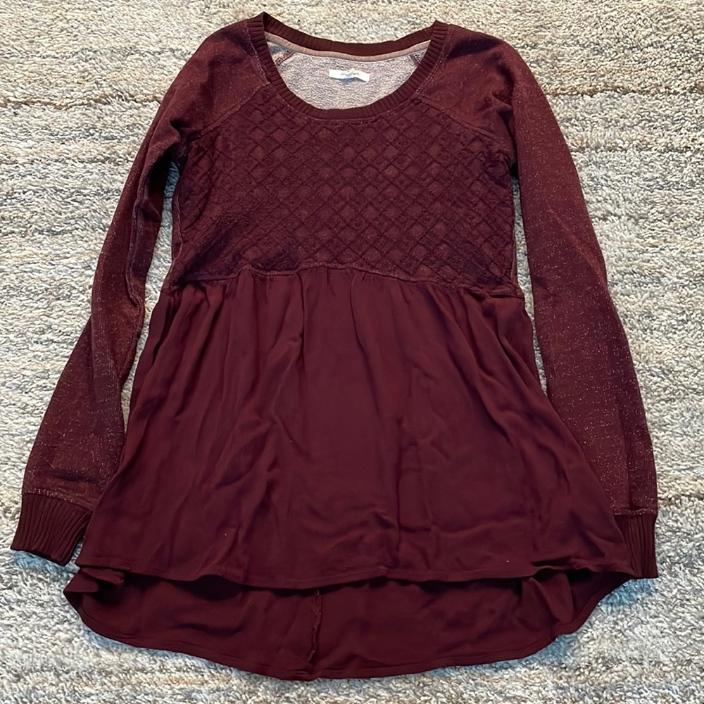 Cute long sleeve blouse!